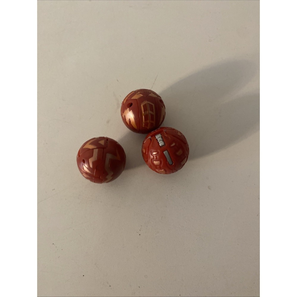 Red Bakugan lot of 3 Battle Brawlers - Picture 7 of 7